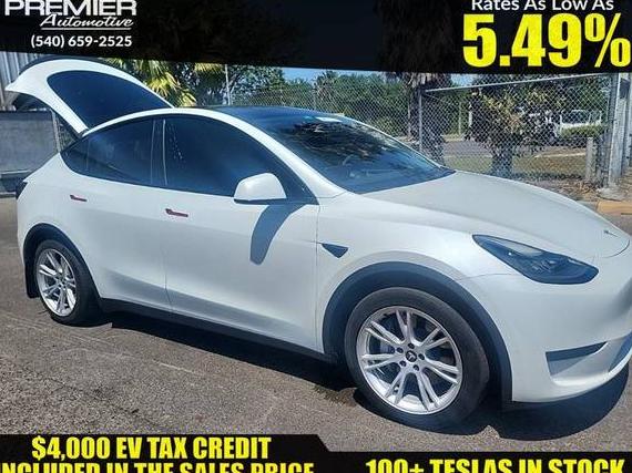 TESLA MODEL Y 2023 7SAYGAEE4PF591621 image